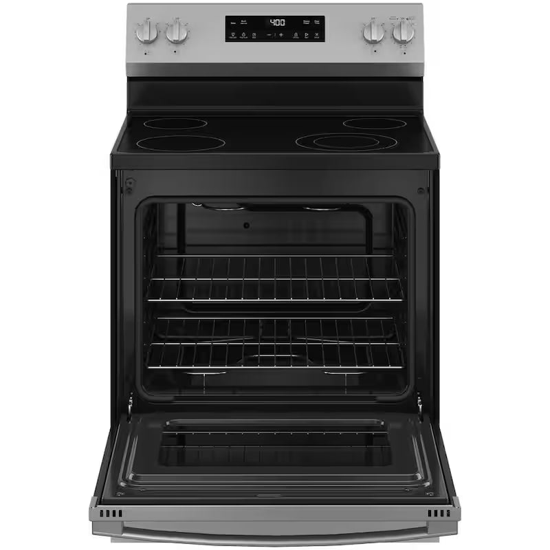 4 Element Free-Standing Electric Range in Stainless Steel K4004