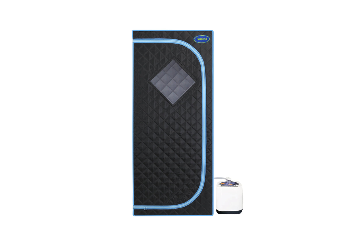 Portable Full Body Steam Sauna Tent with Folding Chair Y5760