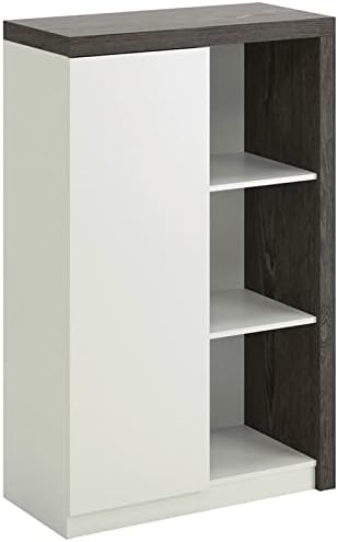 Charcoal Ash Finish Storage Cabinet I7645