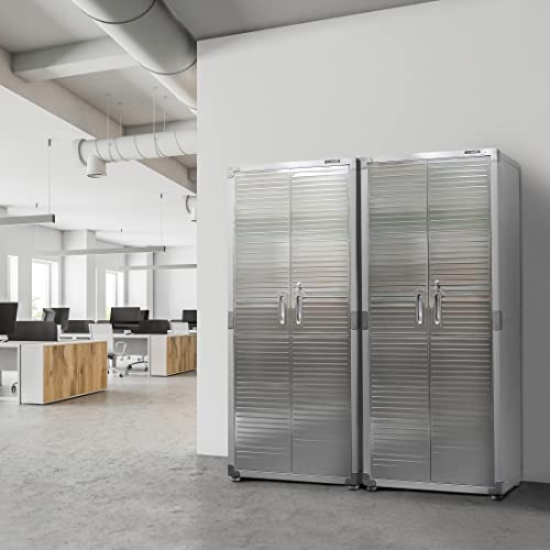 Solid Steel Lockable Metal Storage Cabinet with Adjustable Shelves U4473