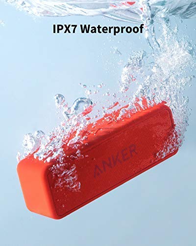 Portable Bluetooth Speaker with 12W Stereo Sound, IPX7 Waterproof, 24-Hour Playtime G7625