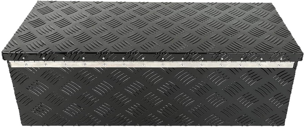 Black Aluminum Pick Up Truck Bed Tool Box with Lock Keys C31607