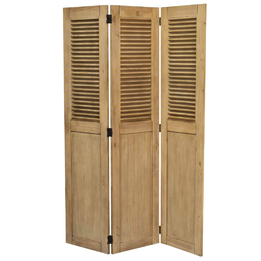 Vintage Wood Room Divider T1195