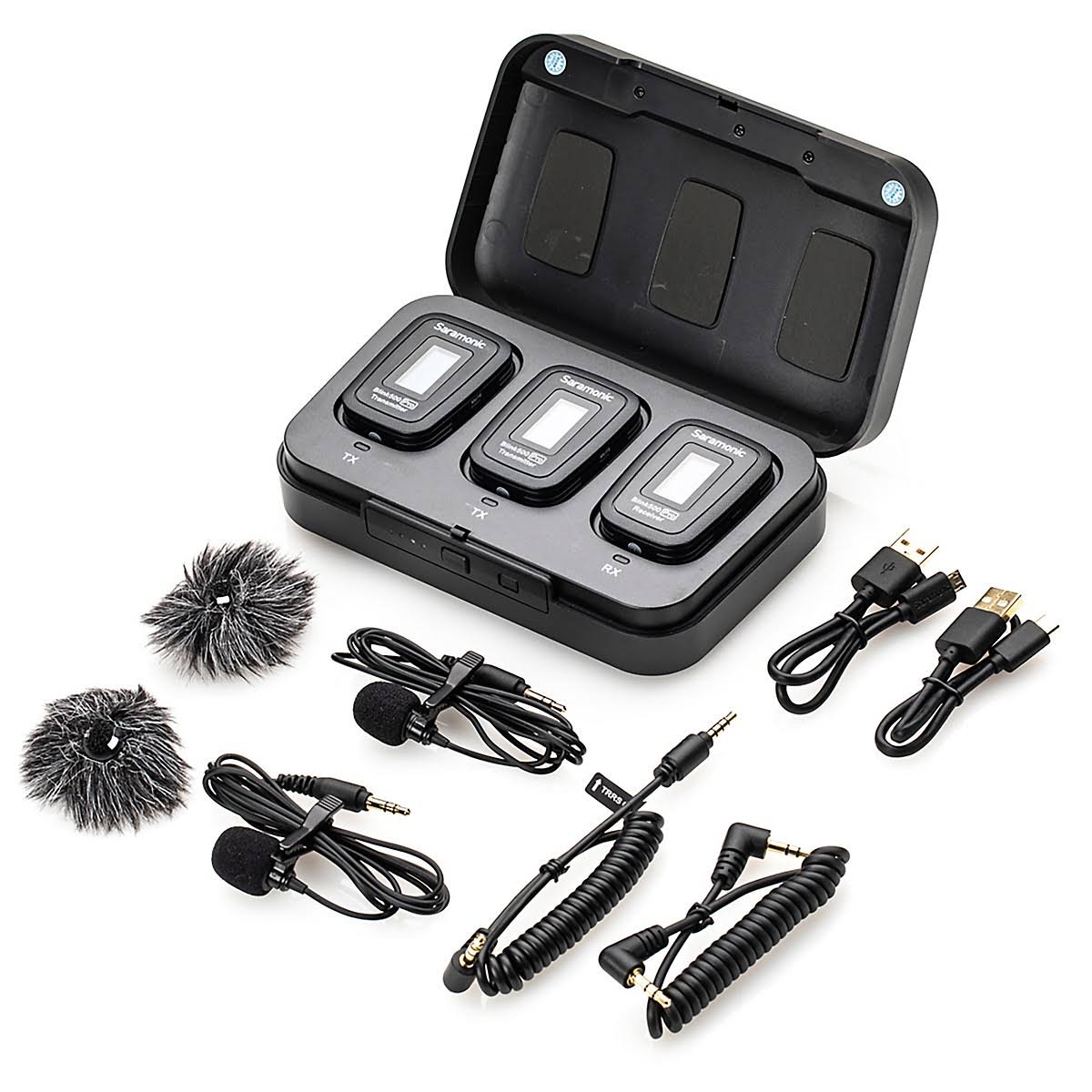 2-Person Wireless Clip-On Microphone System U304