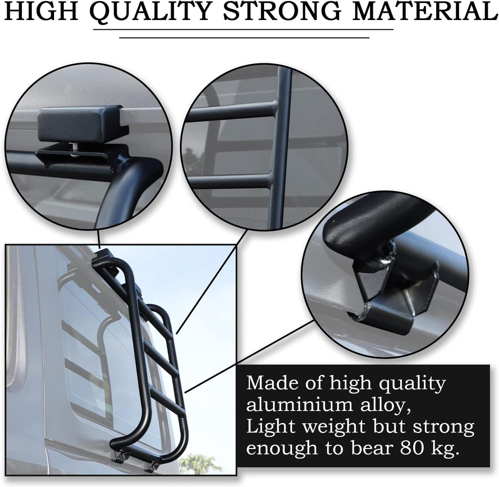 Aluminium Alloy Rear Window Ladder Car Body Functional Decoration Accessories P58957