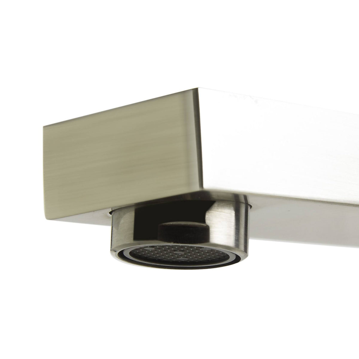 Brushed Nickel Deck Mounted Tub Filler and Hand Held Shower Head L8986