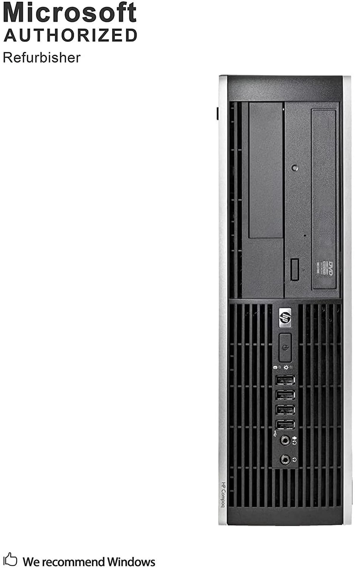 Pre-Owned HP 8200 Desktop Computer Tower PC Intel Quad-Core i5 3.2GHz Processor 4GB RAM 2TB Hard Drive Windows 10 Pro 64bit with 17" LCD Monitor Keyboard and Mouse P160