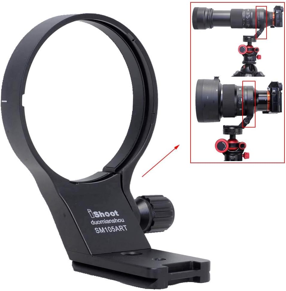 Lens Collar Tripod Mount Ring with Arca Fit Plate U714840