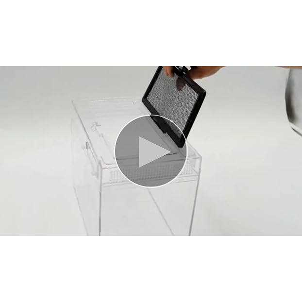 Mini Reptile Terrarium Tank with Full View Y8333