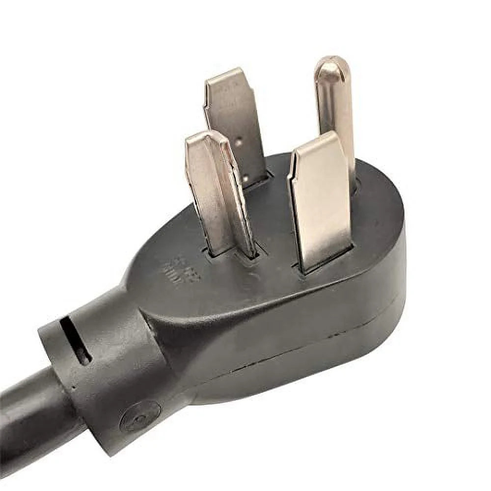 4 Prong Dryer Plug to Electric Stove Receptacle Adapter Cord 30A 250V 1FT P3709