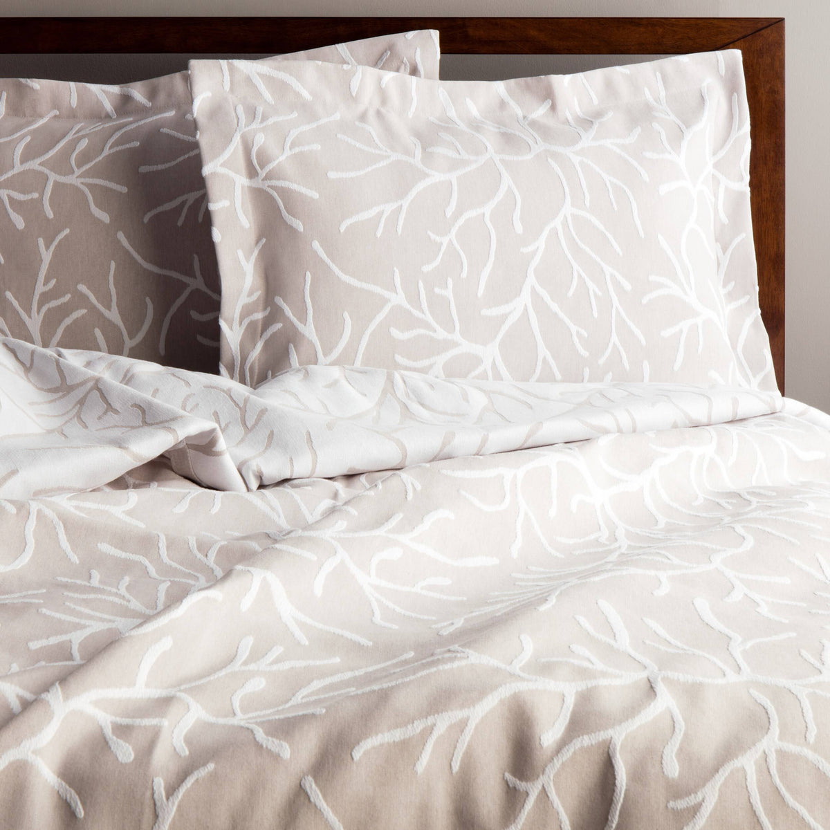 Taupe Full Coverlet R5691