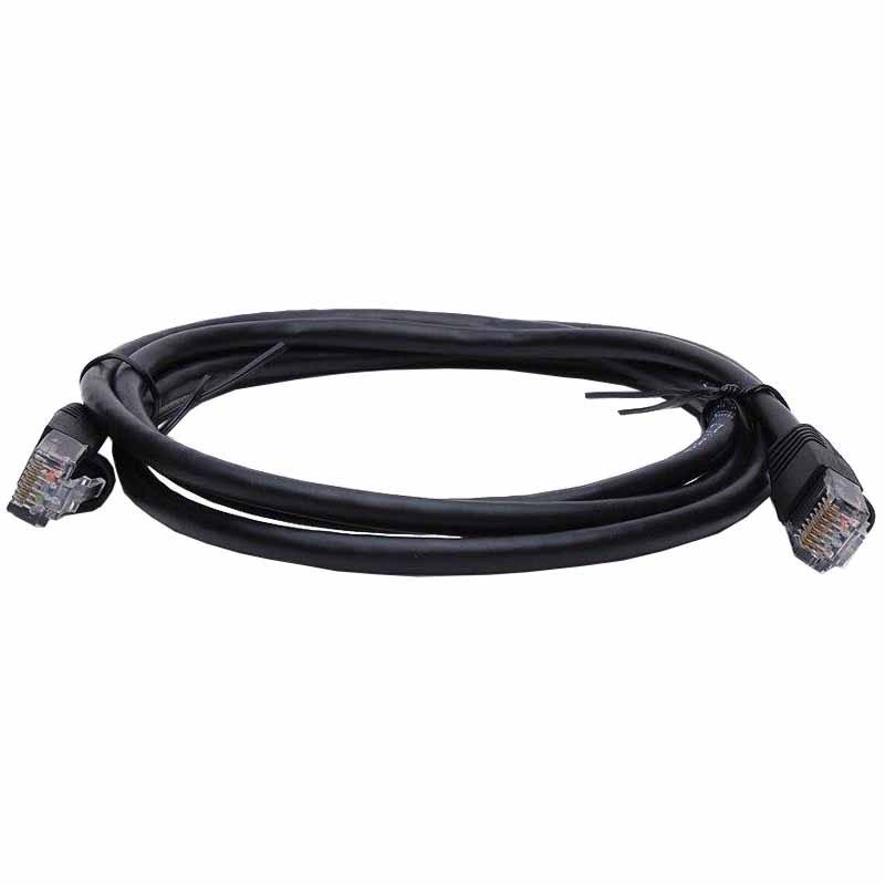 100 ft. Cat 6A SSTP 26 AWG Patch Cable Black C9075
