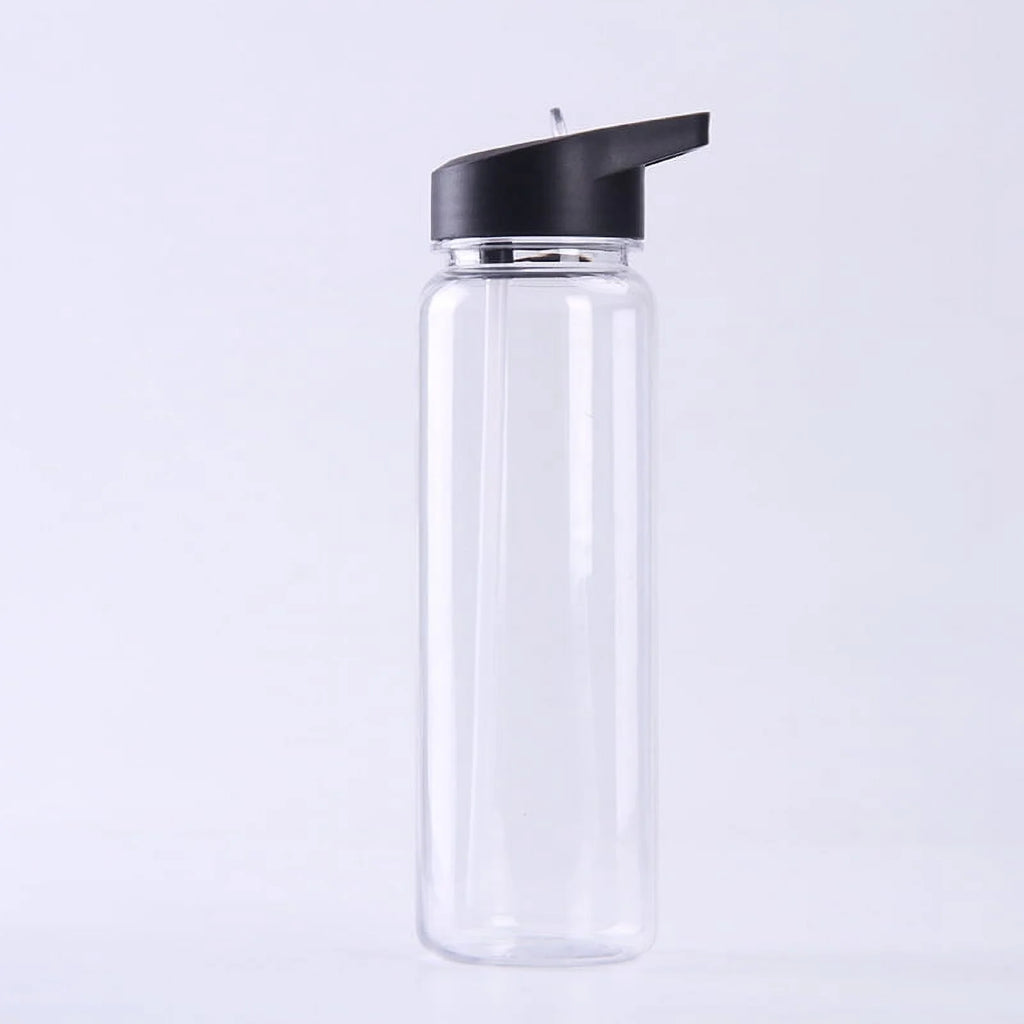 2 Pack Clear 27 oz Plastic Sports Bottle I6203