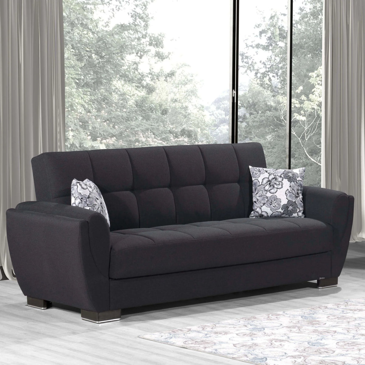 Denim Dark Blue Sofabed U7742