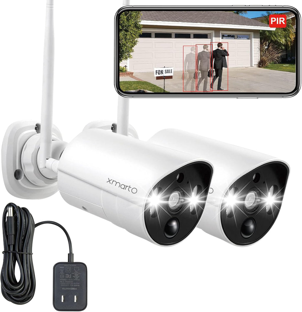 2K HD Wireless Security Camera System with 1TB HDD I8200