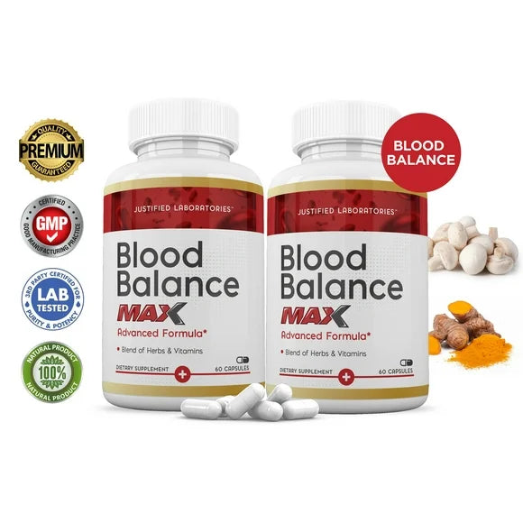 Blood Red 1295MG 120 Capsules R4444