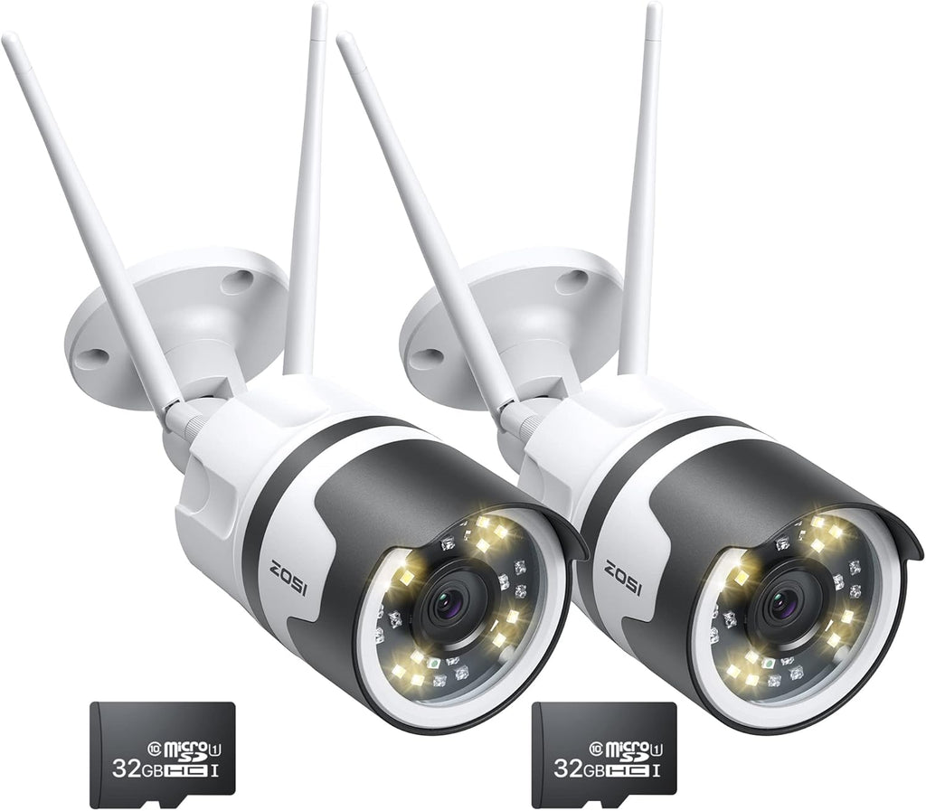 8CH 5MP Lite Security Camera System with 8pcs 1080P Bullet Cameras Q9209