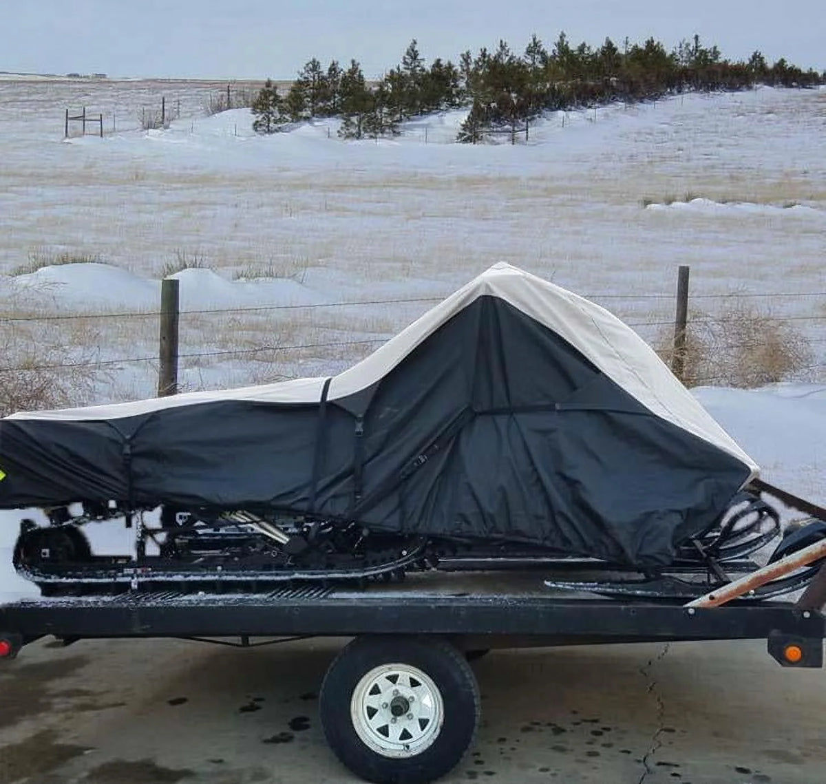 600D Snowmobile Travel and Storage Cover X7970