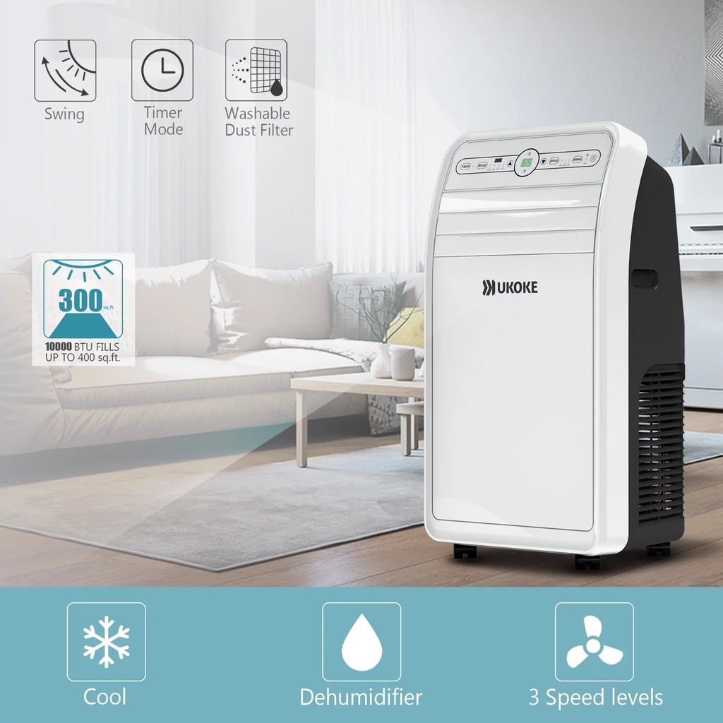 Smart Wifi Portable Air Conditioner 11,500 BTU 4 in 1 F437427