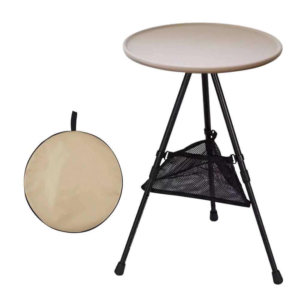 Folding Camping Table with Mesh Pocket R92997