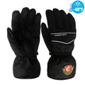 Waterproof Ski Gloves, 3M Thinsulate Winter Gloves (M, Black) W108