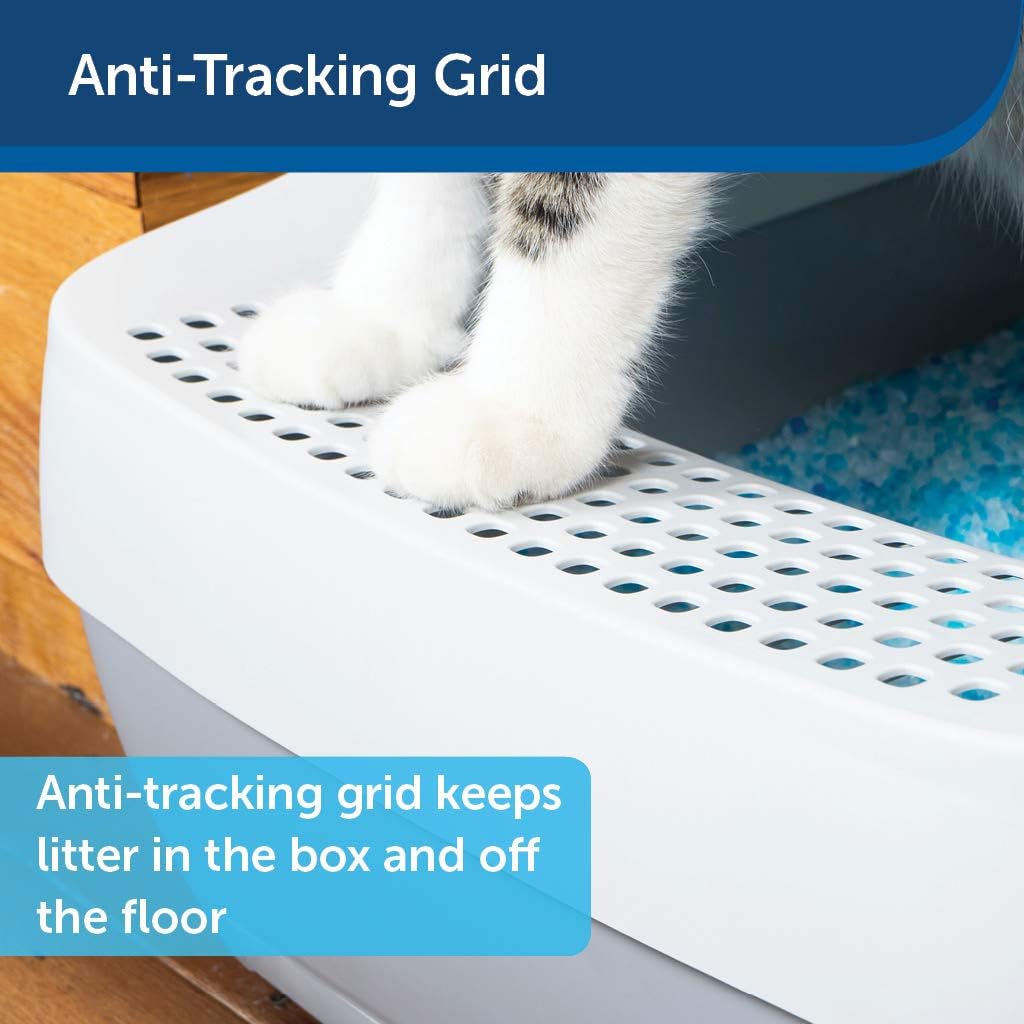 Cat Litter Box with Crystal Litter Starter Kit I6636
