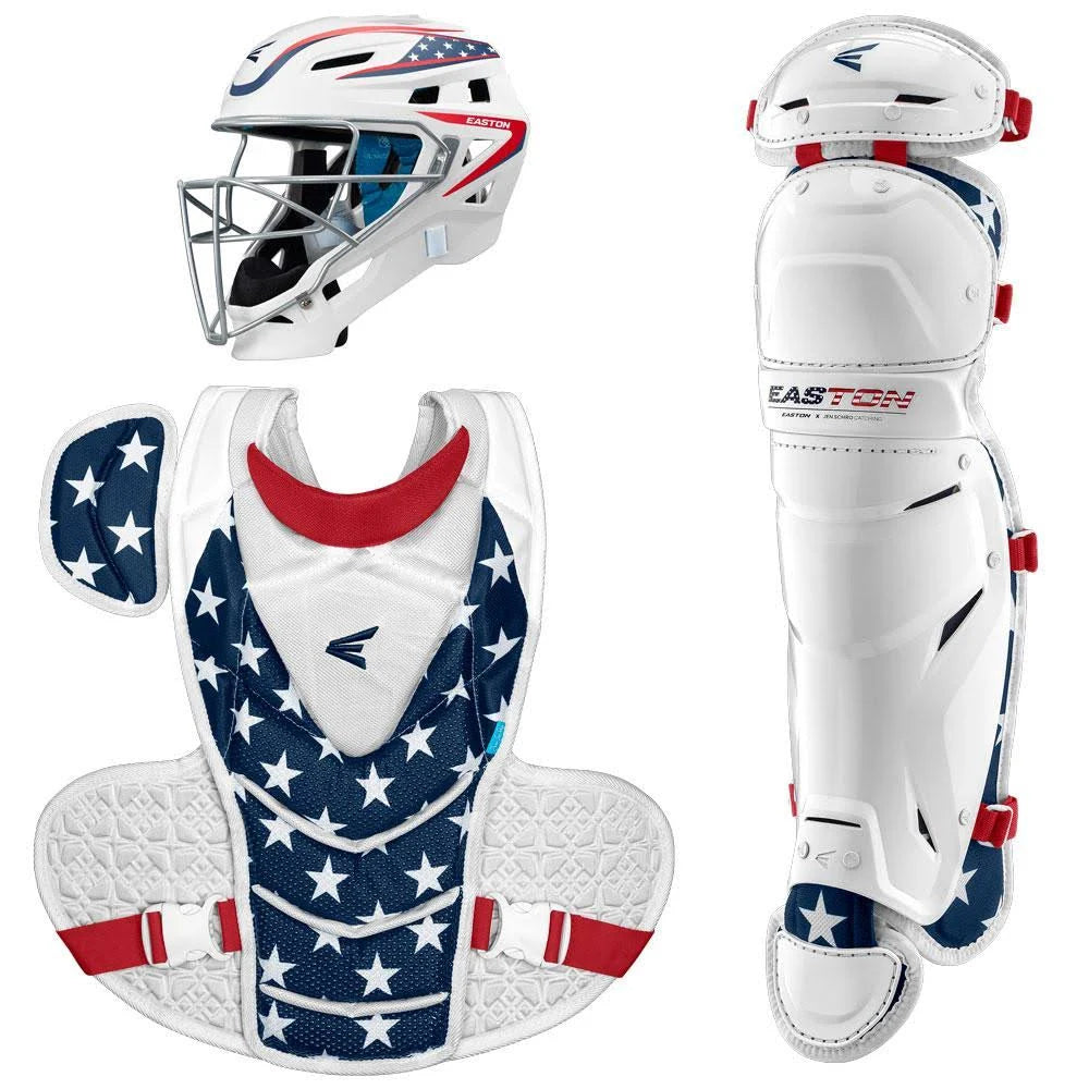 Navy Large Fastpitch Catcher's Box Set E619