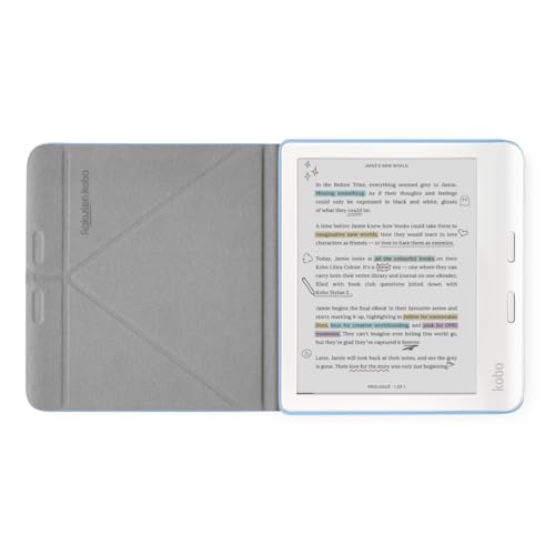 White eReader with Case Bundle W854086
