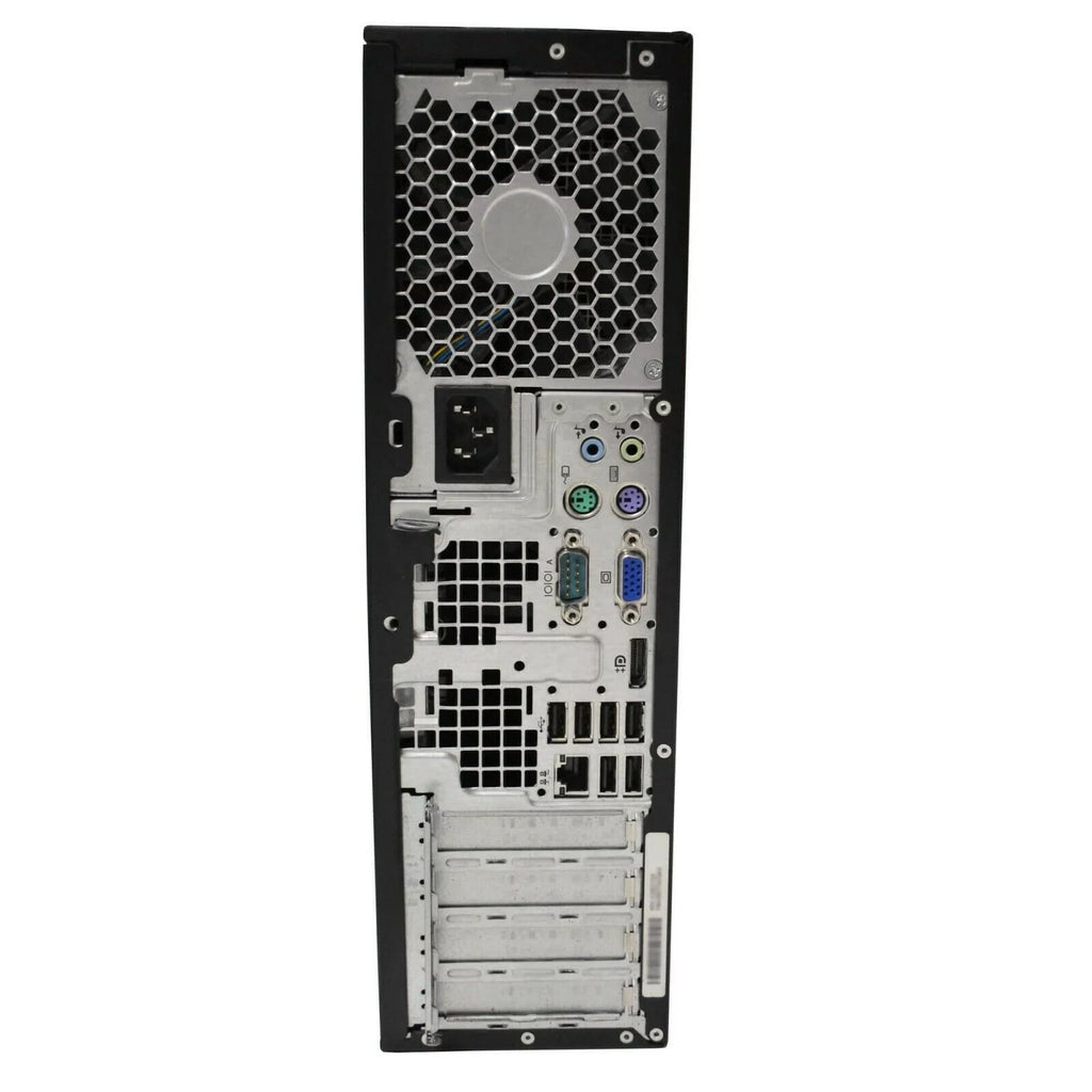 Pre-Owned HP 8200 Desktop Computer Tower PC Intel Quad-Core i5 3.2GHz Processor 4GB RAM 2TB Hard Drive Windows 10 Pro 64bit with 17" LCD Monitor Keyboard and Mouse P160