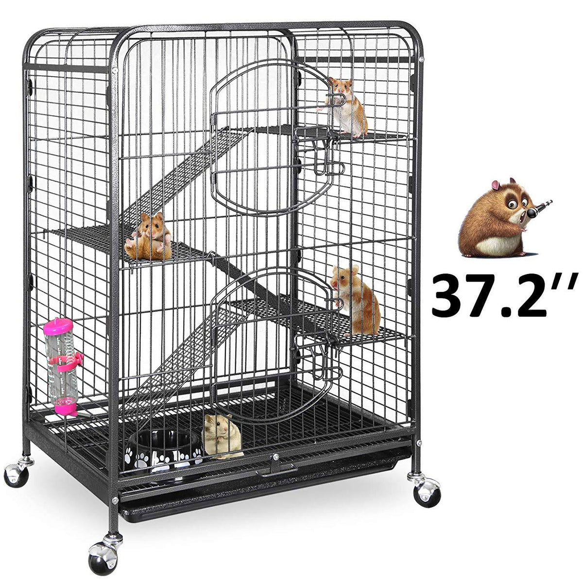 37x22 Small Animal Cage 4 Levels L151314