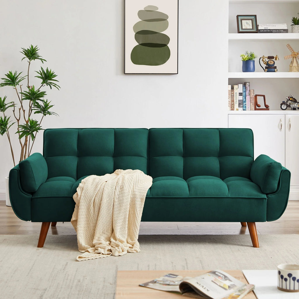 Linen Sofa Adjustable Backrest H903