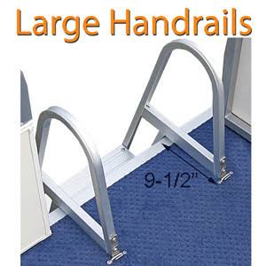 Heavy Duty Aluminum 4 Step Removable Boarding Ladder E241483