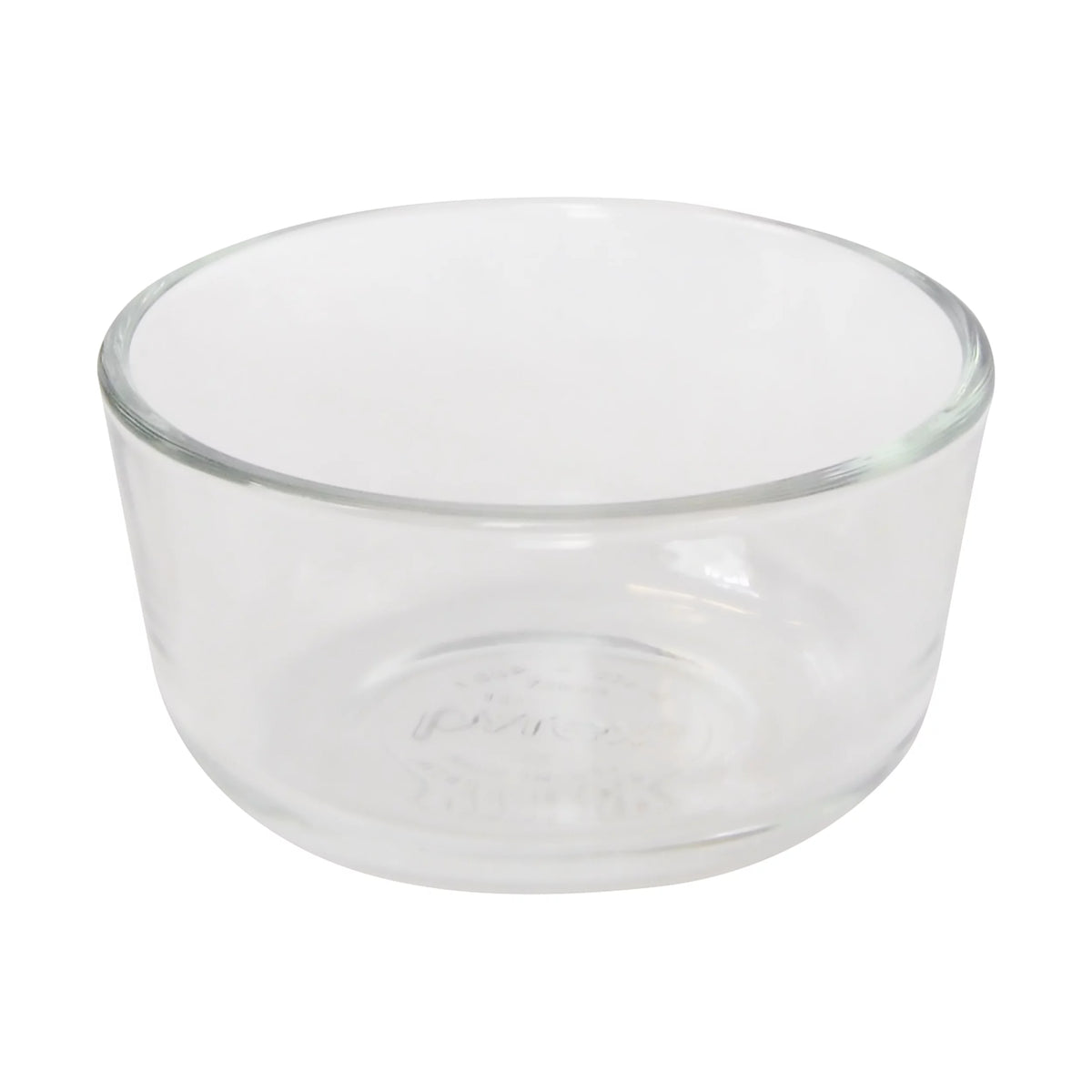 1-Cup Clear Round Glass Food Storage Bowl with Lid 4-Pack P607