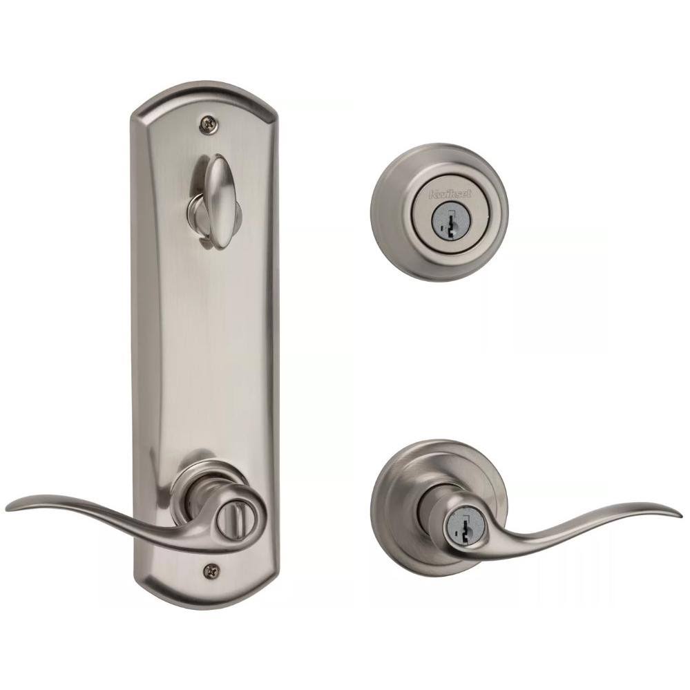 Interconnected Entry Door Lock, Satin Nickel Z3917
