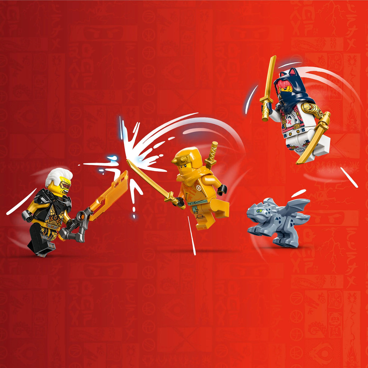 Building Toys with 3 Minifigures K453833
