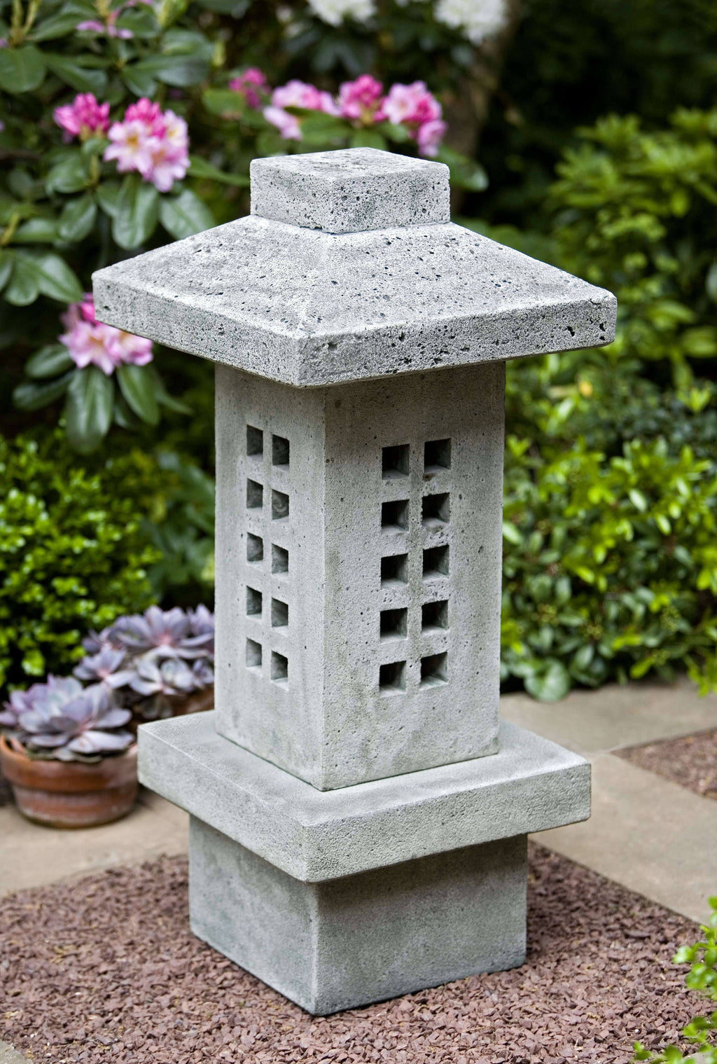 Travertine Lantern G964