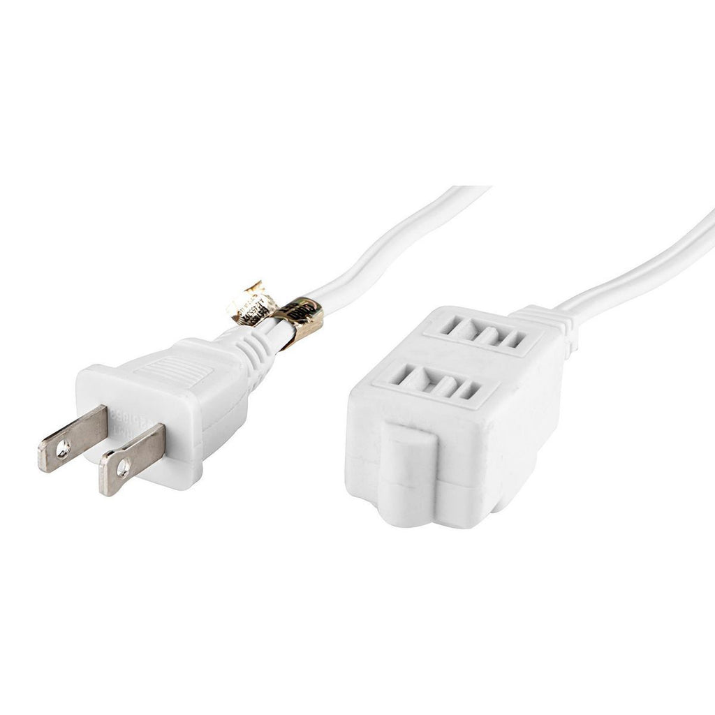 White 12 ft. Indoor Extension Cord Q4058