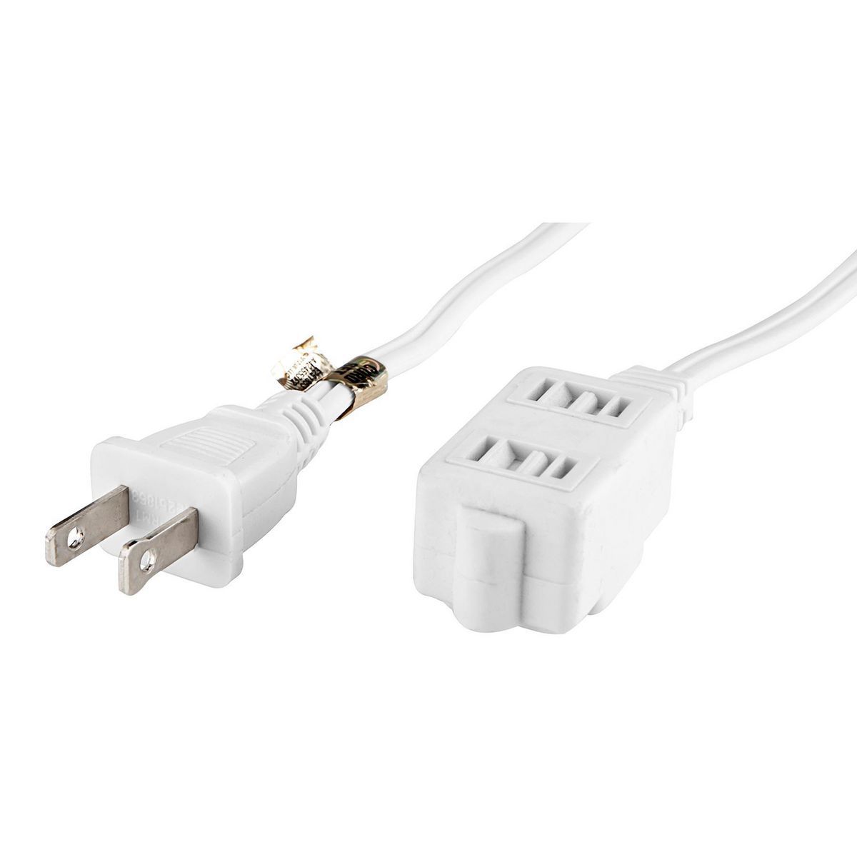 White 12 ft. Indoor Extension Cord Q4058
