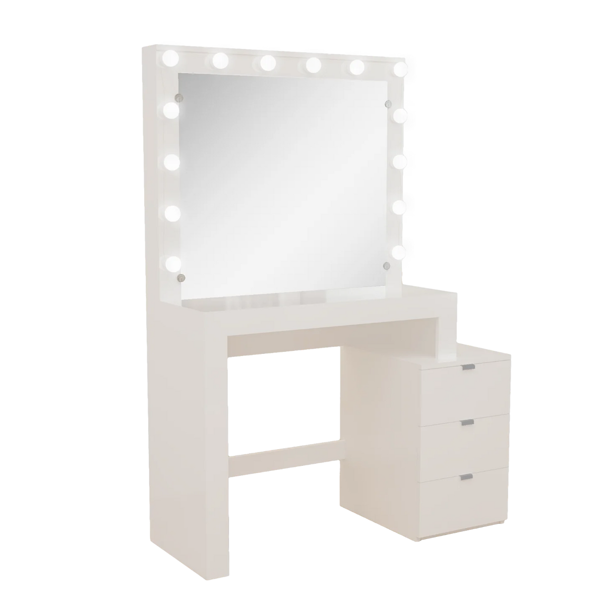 Modern Painted Vanity Table with Lights H9506