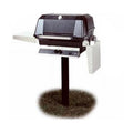 Natural Gas Grill on In-Ground Post C42751