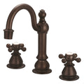 Widespread Lavatory Faucet with Pop-Up Drain in Oil-Rubbed Bronze I752661