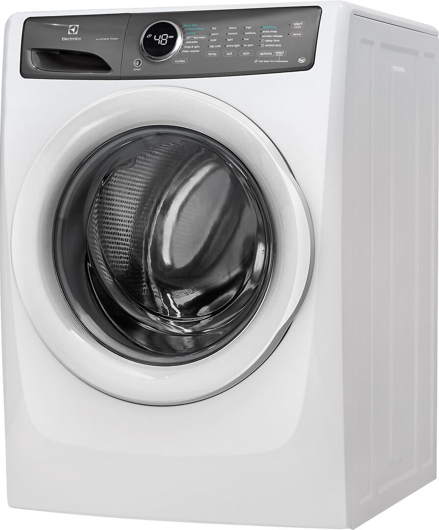 27" Front Load Washer with 4.3 cu. ft. Capacity in White S268