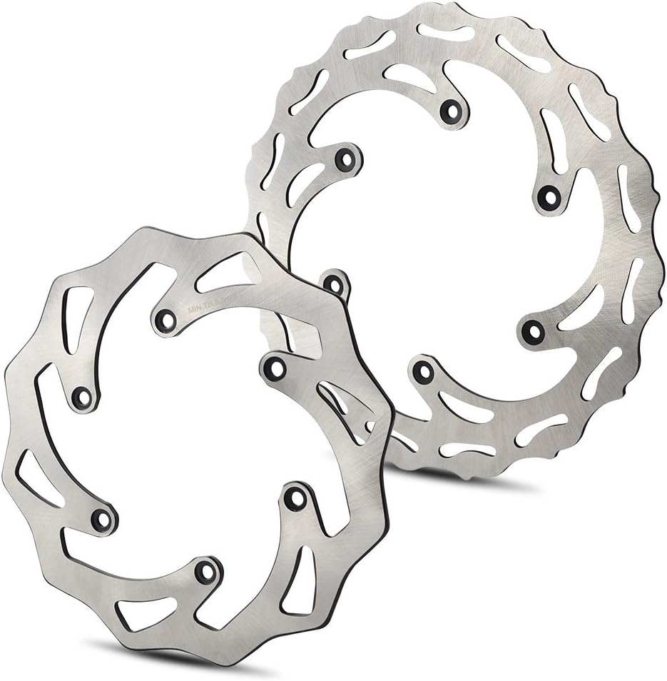 Front Rear Brake Disc Rotor Pack of 2 N75023