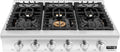 6 Burner Gas Rangetop with Griddle Cast Iron Grates G99238