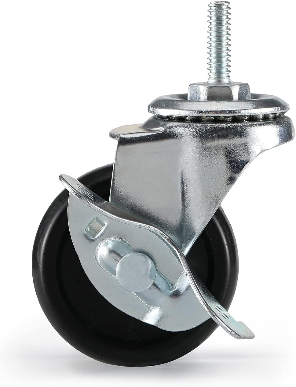 Set of 4 Black Heavy Duty Caster Roller Wheels Y792