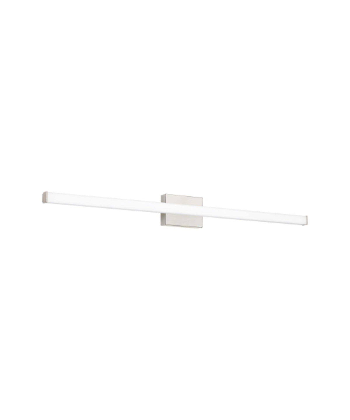 Satin Nickel Square 48 Bath Light O442484