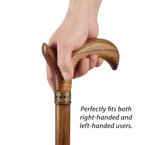 Handmade Ergonomic Wooden Walking Cane H476650