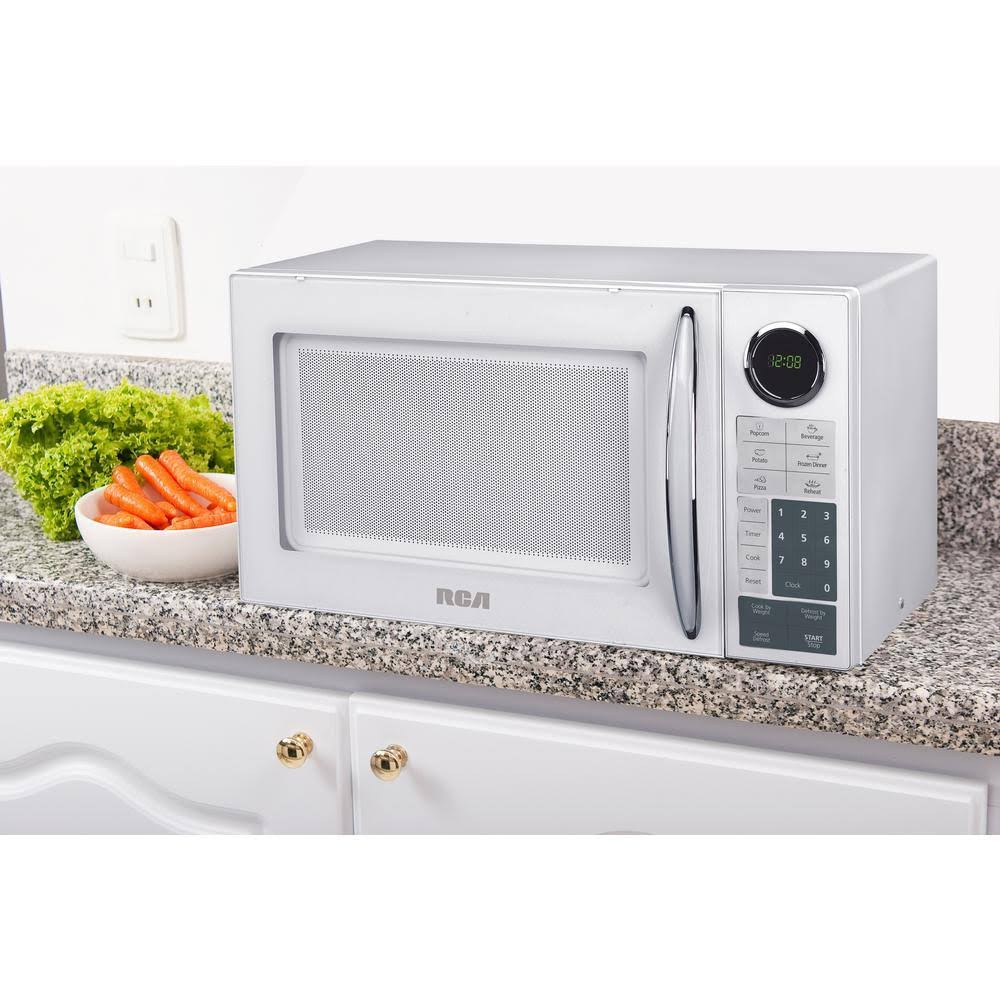 White .9 Cubic-ft Microwave S4974