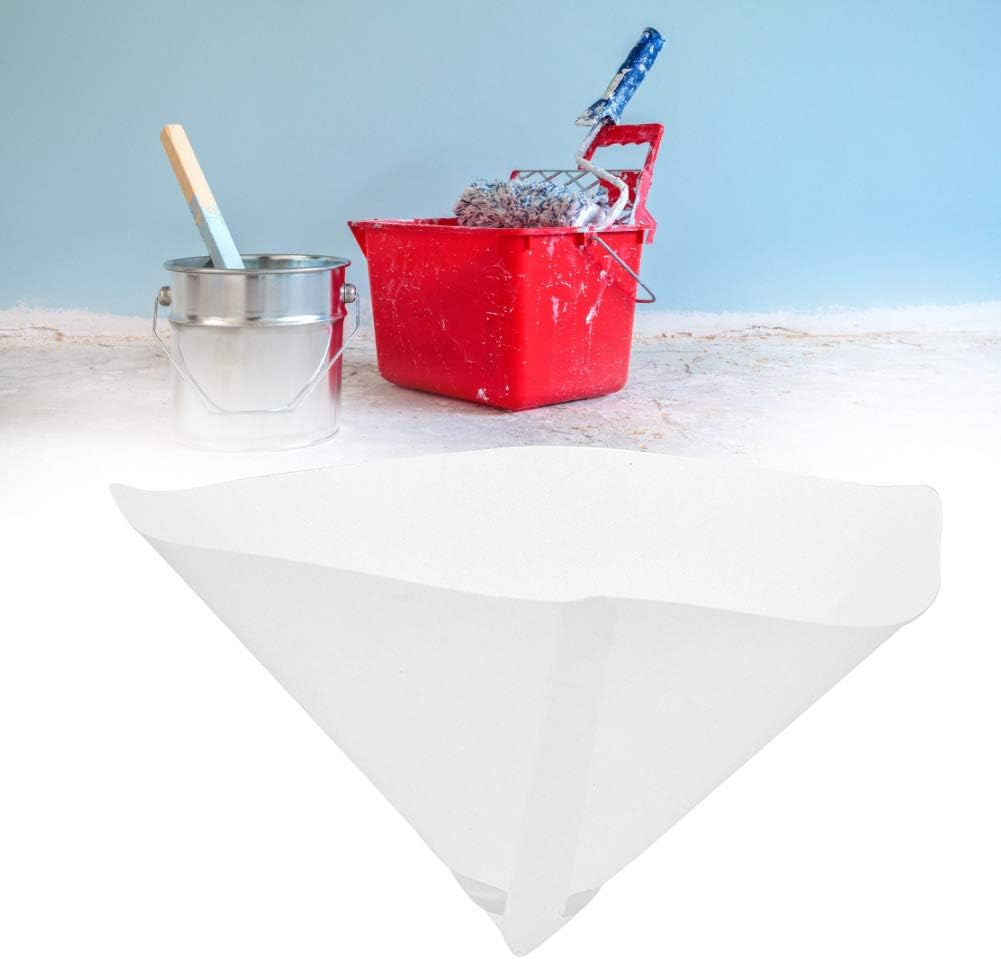 100 Mesh Conical Paper Paint Strainer Filter Funnel (60pcs) B365803