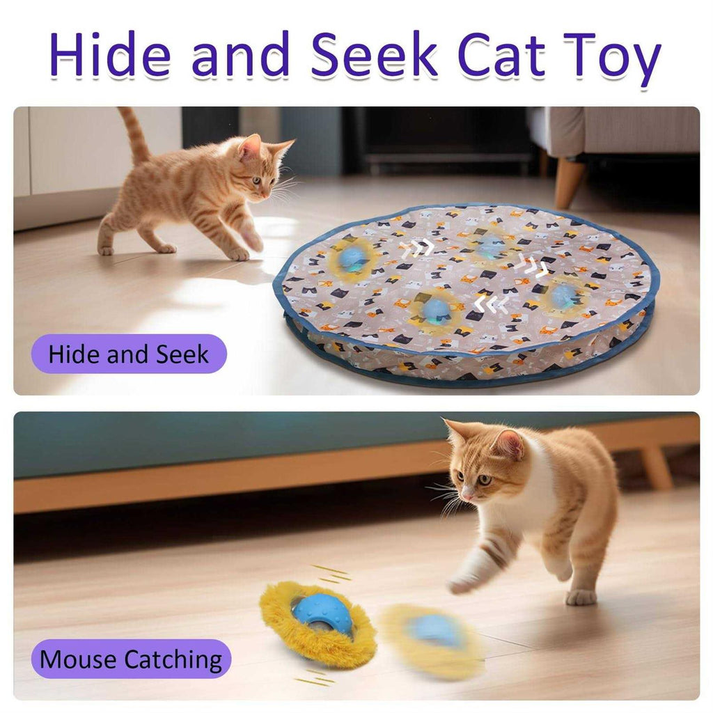 Interactive Cat Toys Ball in Pouch L357